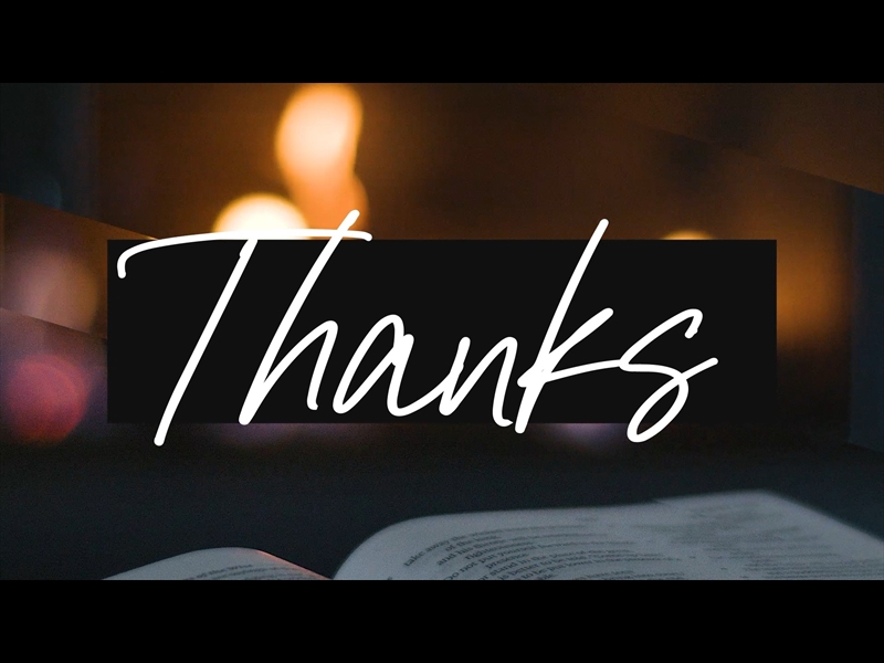 FIRESIDE READ THANKS