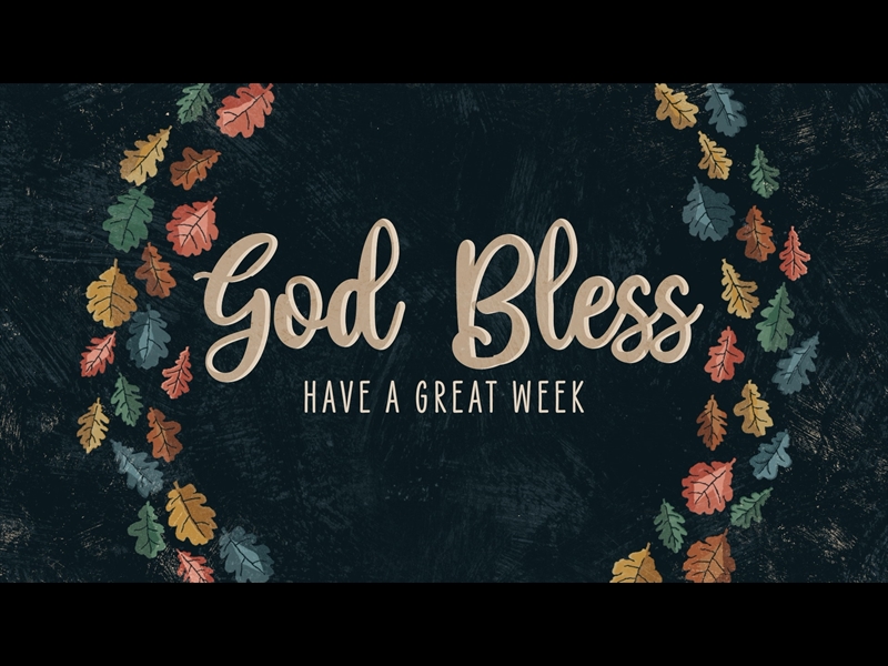 HAPPY LEAVES GOD BLESS