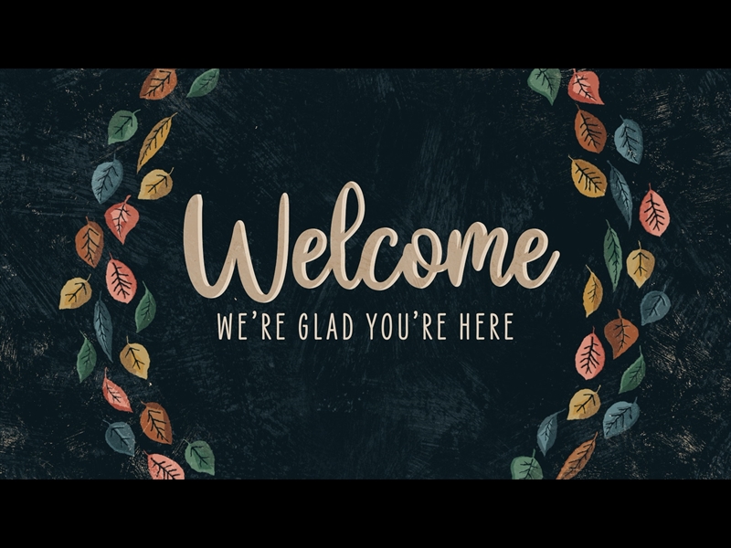 HAPPY LEAVES WELCOME