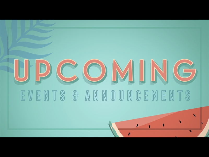 HELLO SUMMER UPCOMING