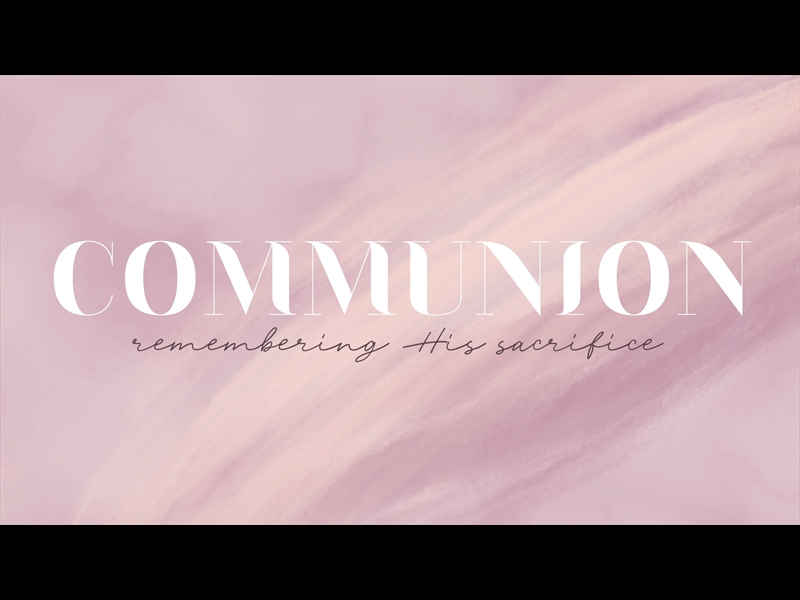 SWEET BREEZE: COMMUNION