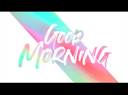 SWIRL SHERBET GOOD MORNING