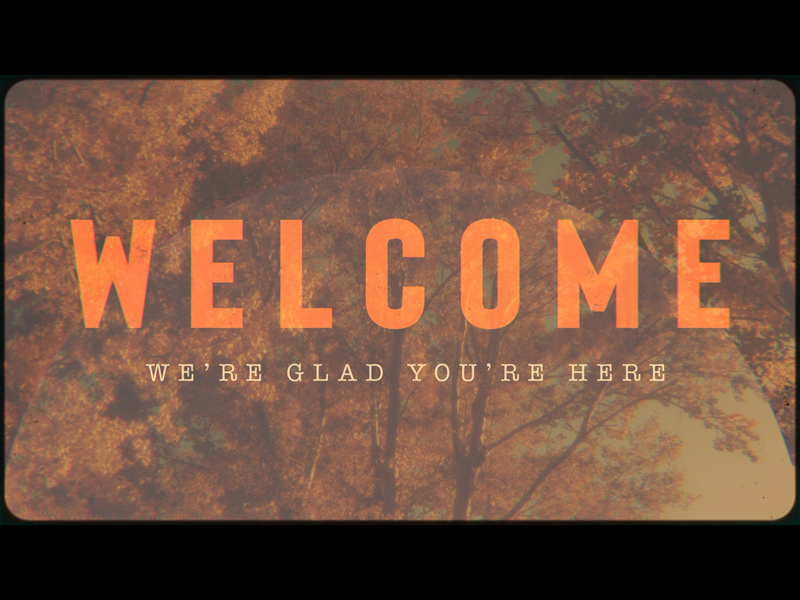 VINTAGE FALL WELCOME