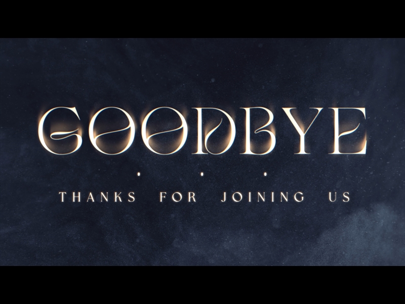 WINTER LUSTER: GOODBYE