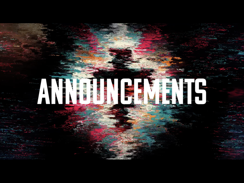 DISTORTED 2 ANNOUNCEMENTS