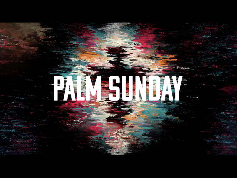 DISTORTED 2 PALM SUNDAY