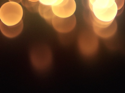 GOLD BOKEH