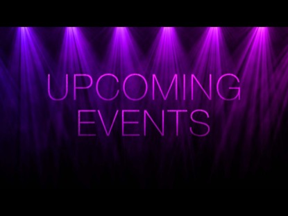 PENDULUM LIGHTS UPCOMING EVENTS