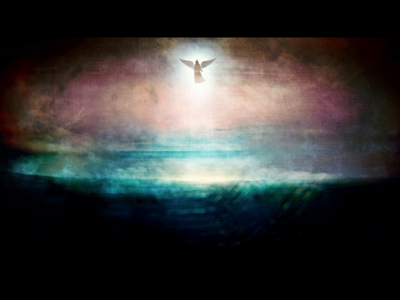 ANGEL ANNOUNCING THE BIRTH OF JESUS MOTION