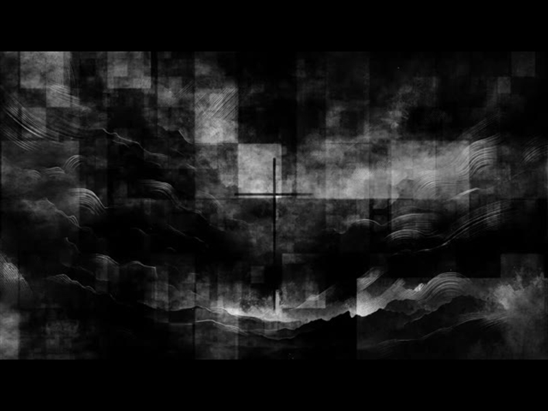 BLACK AND WHITE EASTER WORSHIP MOTION