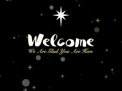 CHRISTMAS SEASON WELCOME TITLE