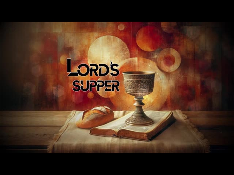 CUP BIBLE AND BREAD COMMUNION TITLE