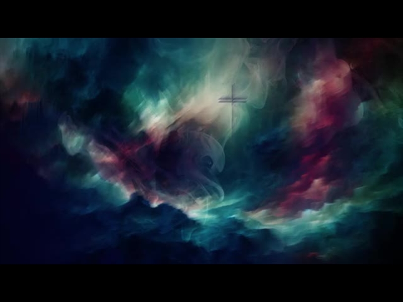 EASTER WORSHIP MOTION INK AND CROSS