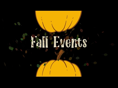 FALL EVENTS LEAVES PUMPKINS