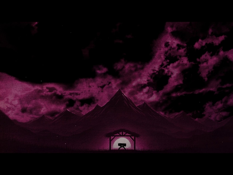 MESSIAH IS BORN NATIVITY SCENE MOTION