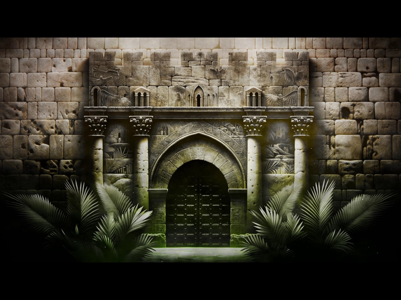 PALM SUNDAY JERUSALEM GATE MOTION