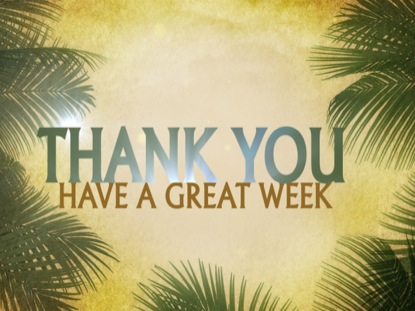 PALM SUNDAY CLOSING LOOP