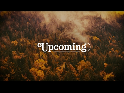 AUTUMN COLORS UPCOMING