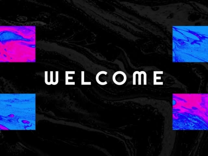 BLACK MARBLE WELCOME