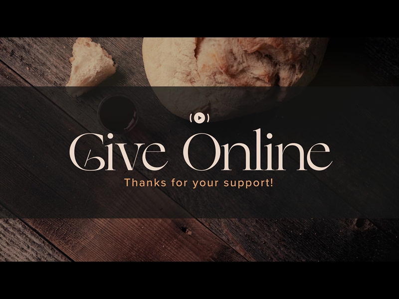 BREAD AND CUP GIVE STREAM