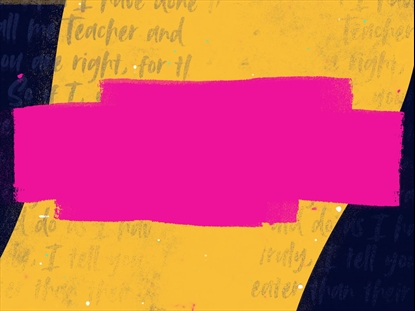 BRIGHT PATCHES PINK MIDDLE