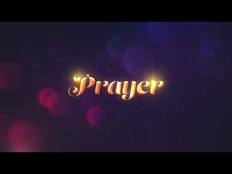 CHRISTMAS FLOURISH PRAYER