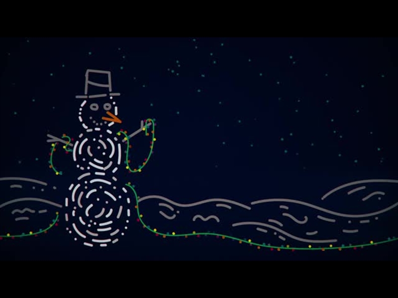 CHRISTMAS LIGHTS: SNOWMAN