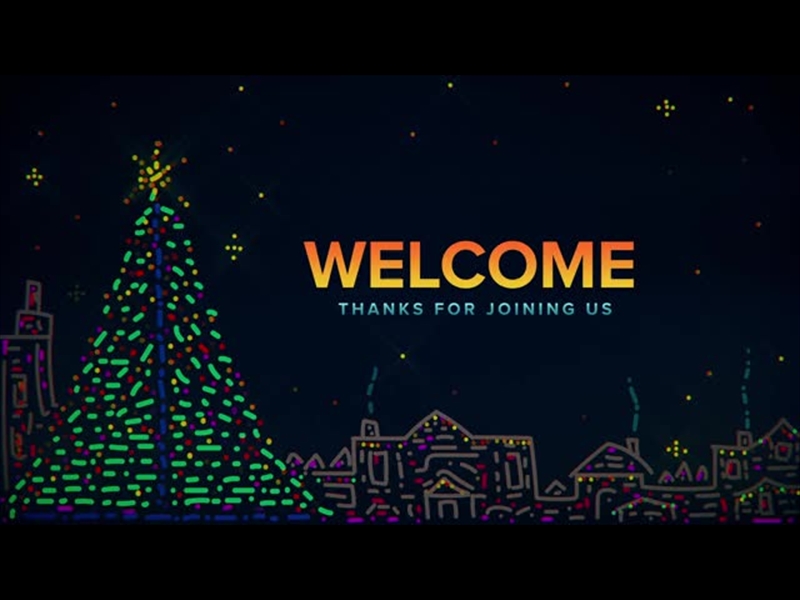 CHRISTMAS LIGHTS: WELCOME