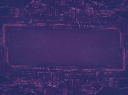 CITYSCAPES PLUM MIRROR