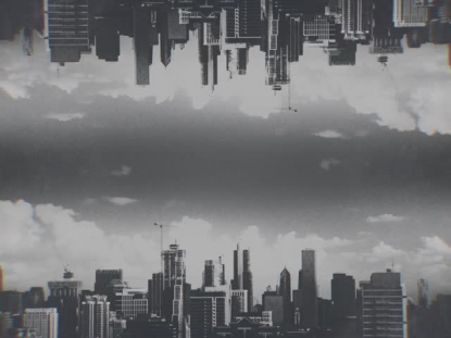 CITYSCAPES SILVER MIRROR