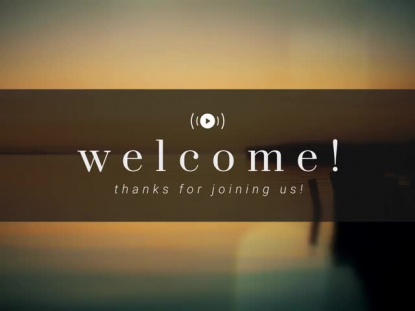 COASTAL DUSK WELCOME STREAM