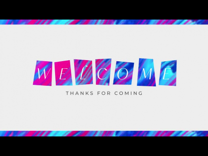 COLORFUL EASTER WELCOME