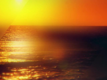 DAYS END GOLDEN OCEAN