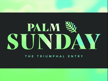 EASTER FOIL PALM SUNDAY