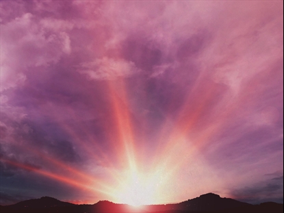 EASTER MORNING DRAMATIC