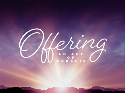 EASTER MORNING OFFERING