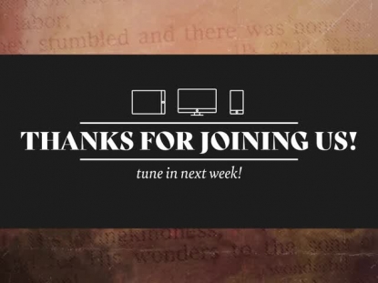 FADED TEXT EXIT STREAM