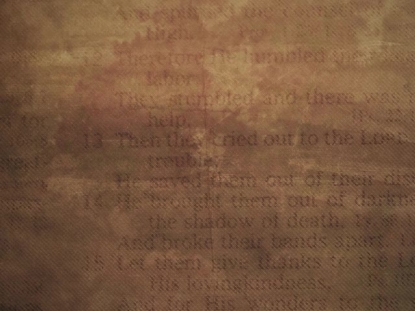 FADED TEXT PARCHMENT