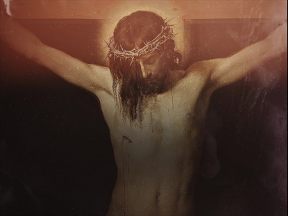 GOOD FRIDAY ART CRUCIFIED