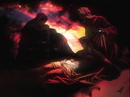 HOLY WEEK ART BURIAL