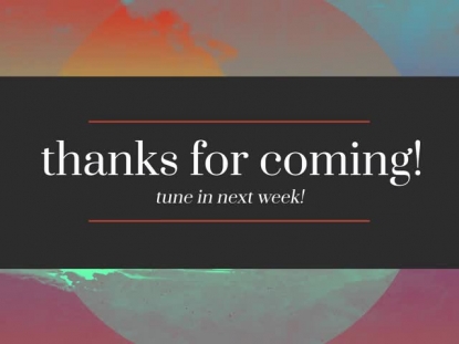 LONELY TREE EXIT STREAM