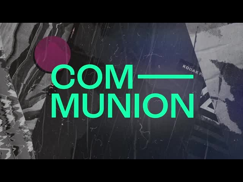 MAGAZINE SCRAPS COMMUNION