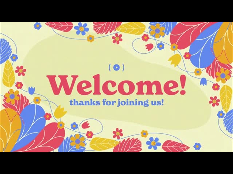 MODERN MOTHERS DAY WELCOME STREAM