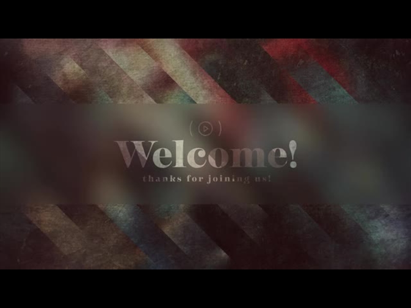 MUTED STRIPES WELCOME STREAM