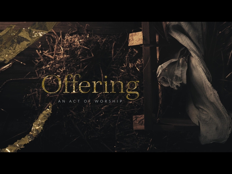 NATIVITY MANGER OFFERING