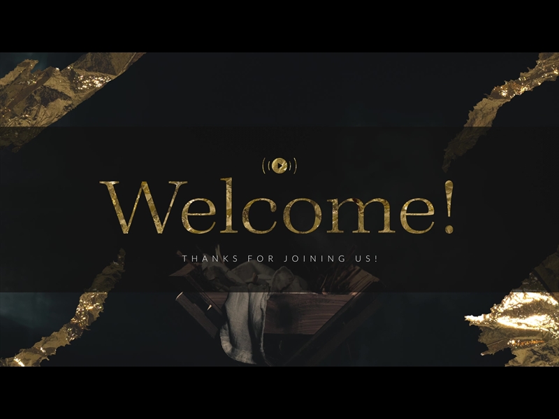 NATIVITY MANGER WELCOME STREAM