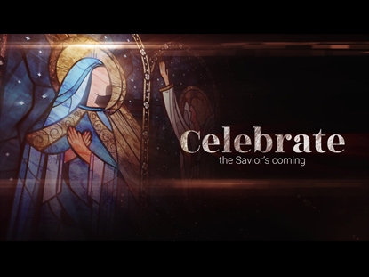 NATIVITY GLASS CELEBRATE