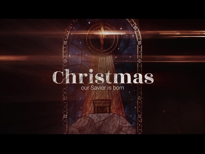 NATIVITY GLASS CHRISTMAS