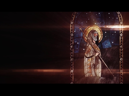 NATIVITY GLASS JOSEPH