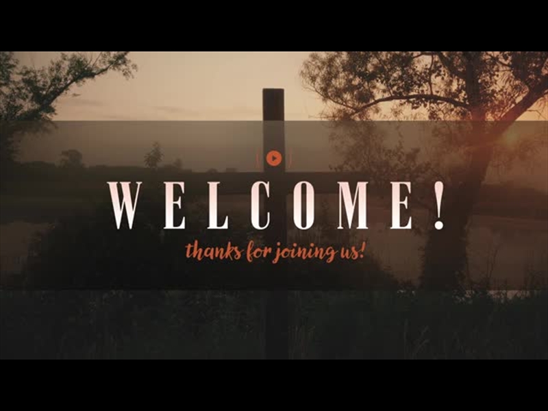 NATURE CROSS WELCOME STREAM